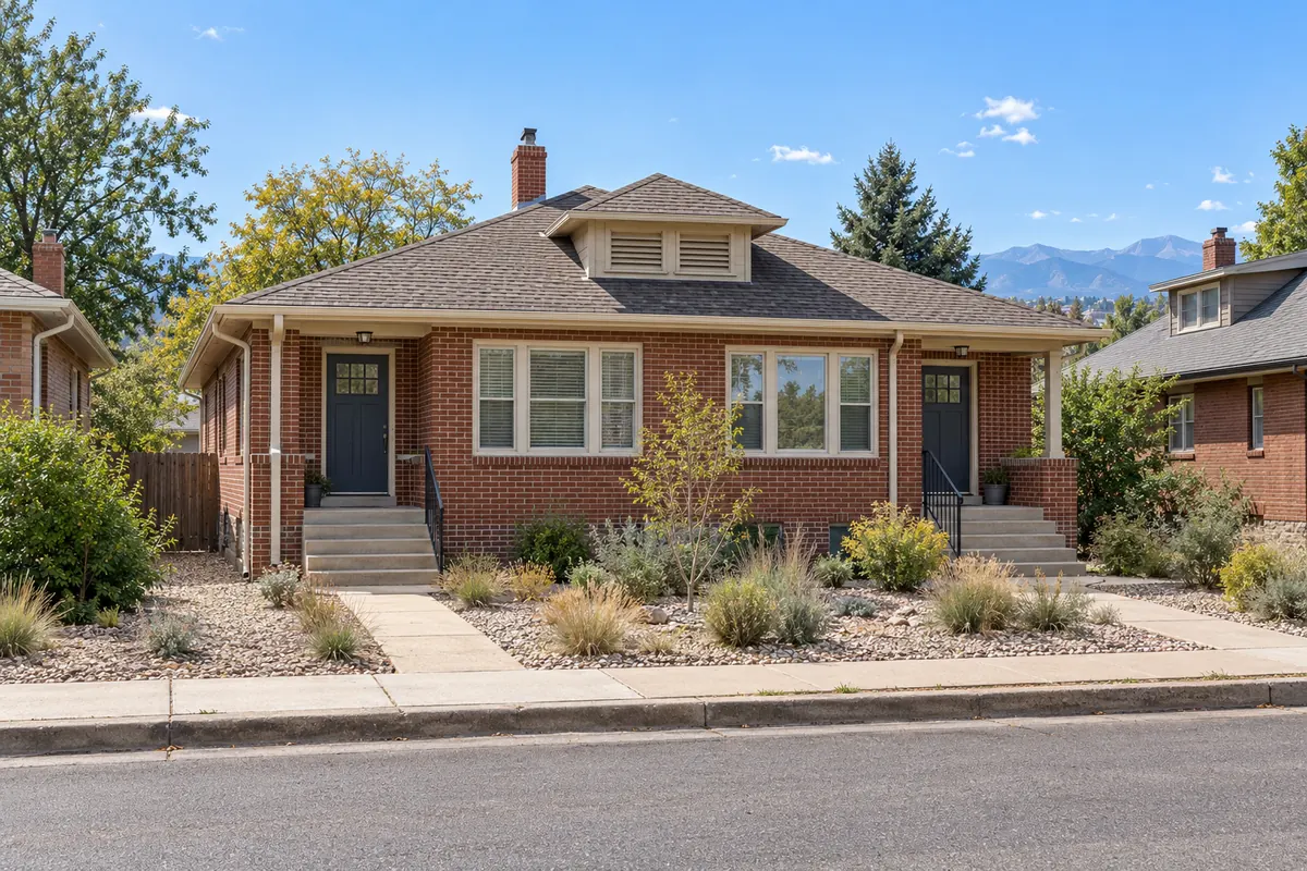 A two-unit rental house in Denver